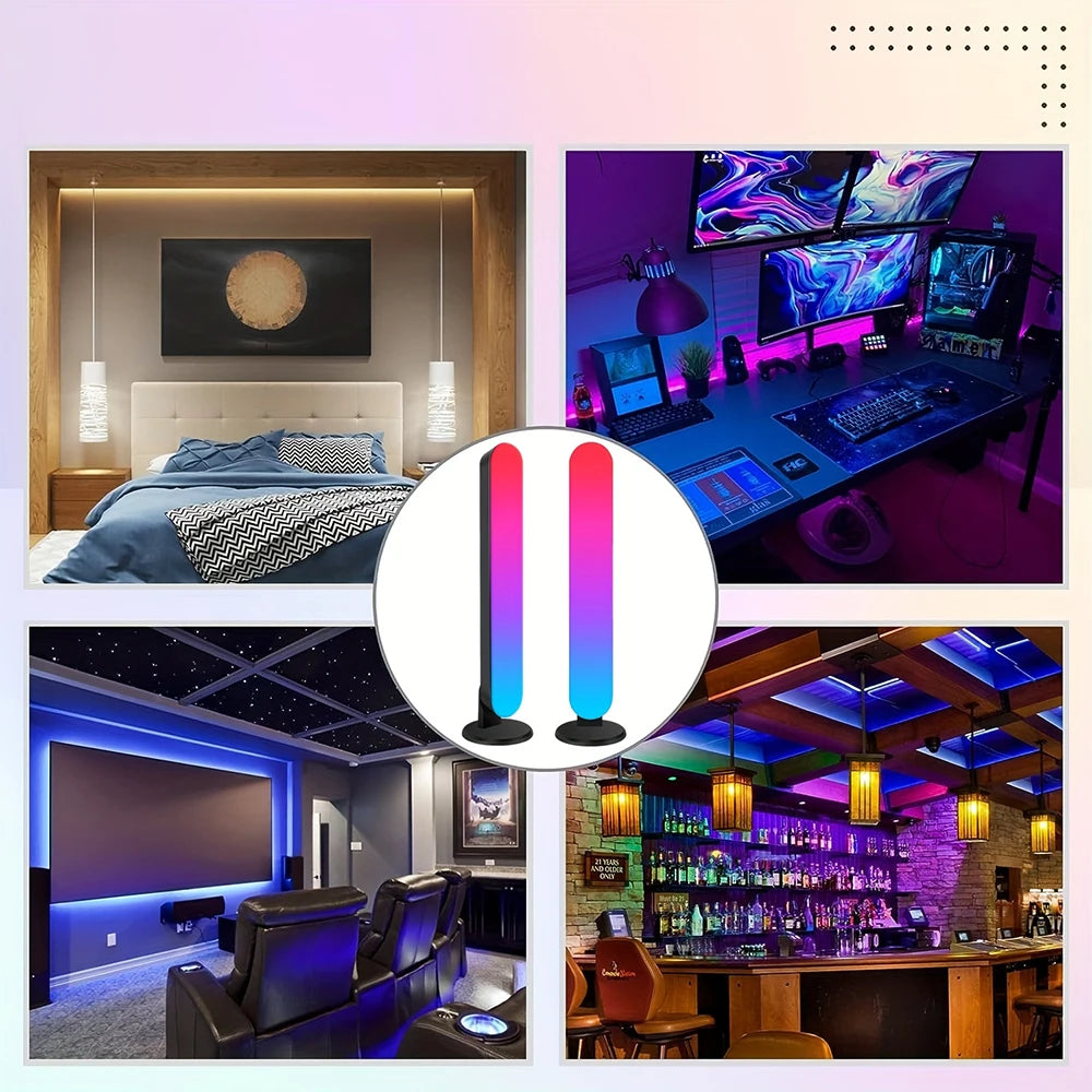 RGB Pickup Light Music Rhythm Light Bar