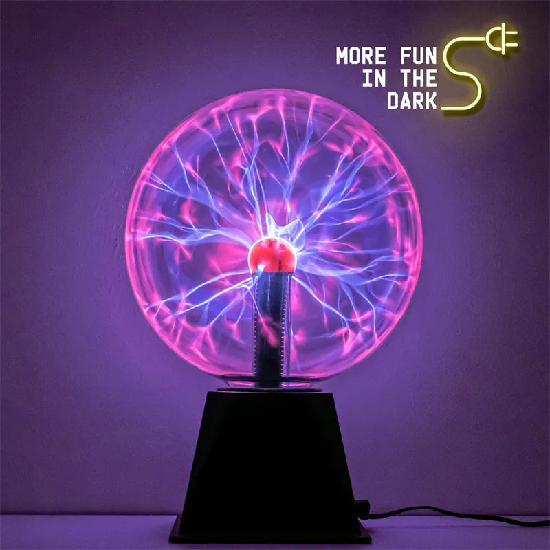 Magic Plasma Ball Lamp Touch Sensitive