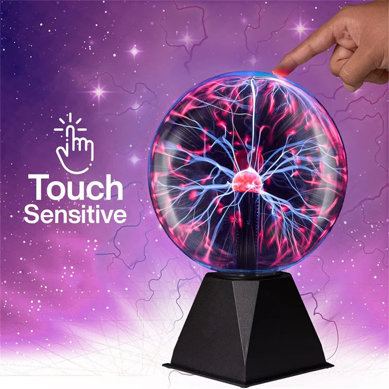 Magic Plasma Ball Lamp Touch Sensitive