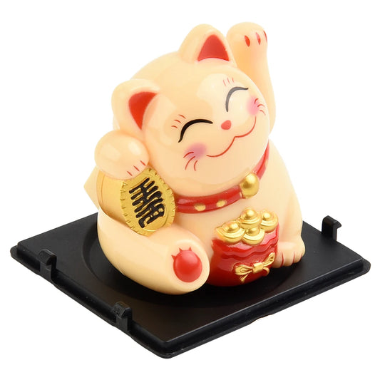 Solar Powered Waving Arm Lucky Cat