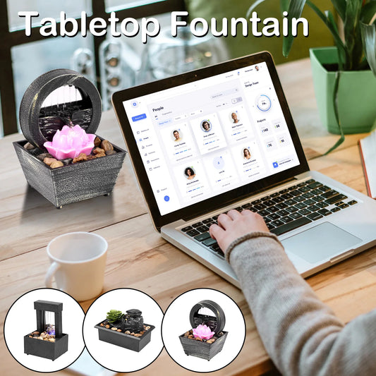 Tabletop Mini Indoor Water Fountain